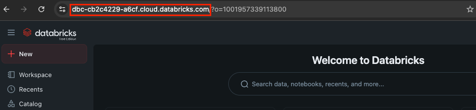 Host URL